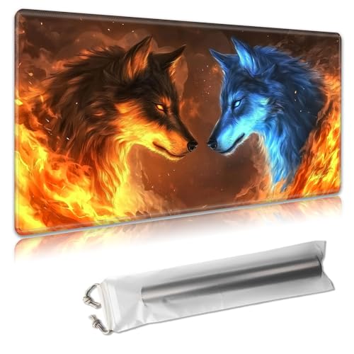 MTG Playmat 61 x 35,6 cm – große TCG/CCG-Sammelkartenspiel-Matte, vollständiges Kunstwerk-Design, rutschfeste Gummibasis und glatte Stoffoberfläche, kostenlose Aufbewahrungstasche im Lieferumfang von Decahouy