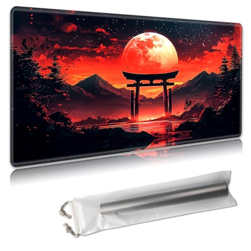 MTG Playmat – TCG-Kartenspielmatte für Magic The Gathering – 61 x 35,6 cm – genähte Kanten, rutschfeste Gummiunterseite, tragbare Schreibtisch-Spielmatte für Brettspiele – mit Aufbewahrungstasche MTG Playmat – TCG-Kartenspielmatte für Magic The Gathering – 61 x 35,6 cm – genähte Kanten, rutschfeste Gummiunterseite, tragbare Schreibtisch-Spielmatte für Brettspiele – mit Aufbewahrungstasche von Decahouy