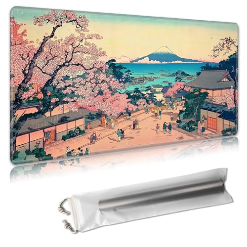 MTG Playmat – TCG-Kartenspielmatte für Magic The Gathering – 61 x 35,6 cm – genähte Kanten, rutschfeste Gummiunterseite, tragbare Schreibtisch-Spielmatte für Brettspiele – mit Aufbewahrungstasche MTG Playmat – TCG-Kartenspielmatte für Magic The Gathering – 61 x 35,6 cm – genähte Kanten, rutschfeste Gummiunterseite, tragbare Schreibtisch-Spielmatte für Brettspiele – mit Aufbewahrungstasche von Decahouy