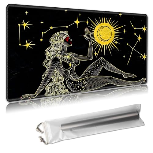 MTG Playmat – TCG-Kartenspielmatte für Magic The Gathering – 61 x 35,6 cm – genähte Kanten, rutschfeste Gummiunterseite, tragbare Schreibtisch-Spielmatte für Brettspiele – mit Aufbewahrungstasche MTG Playmat – TCG-Kartenspielmatte für Magic The Gathering – 61 x 35,6 cm – genähte Kanten, rutschfeste Gummiunterseite, tragbare Schreibtisch-Spielmatte für Brettspiele – mit Aufbewahrungstasche von Decahouy