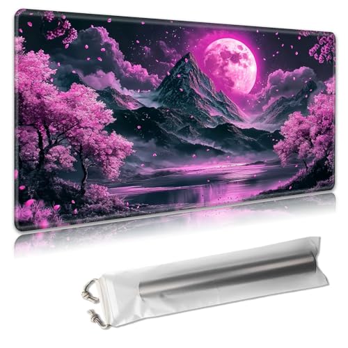 MTG Playmat – TCG-Kartenspielmatte für Magic The Gathering – 61 x 35,6 cm – genähte Kanten, rutschfeste Gummiunterseite, tragbare Schreibtisch-Spielmatte für Brettspiele – mit Aufbewahrungstasche MTG Playmat – TCG-Kartenspielmatte für Magic The Gathering – 61 x 35,6 cm – genähte Kanten, rutschfeste Gummiunterseite, tragbare Schreibtisch-Spielmatte für Brettspiele – mit Aufbewahrungstasche von Decahouy