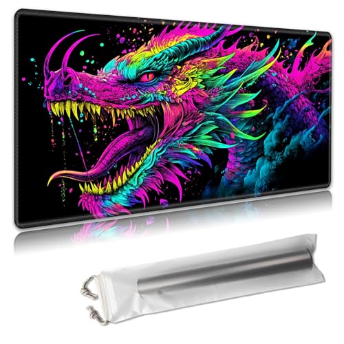 MTG Playmat – TCG-Kartenspielmatte für Magic The Gathering – 61 x 35,6 cm – genähte Kanten, rutschfeste Gummiunterseite, tragbare Schreibtisch-Spielmatte für Brettspiele – mit Aufbewahrungstasche MTG Playmat – TCG-Kartenspielmatte für Magic The Gathering – 61 x 35,6 cm – genähte Kanten, rutschfeste Gummiunterseite, tragbare Schreibtisch-Spielmatte für Brettspiele – mit Aufbewahrungstasche von Decahouy