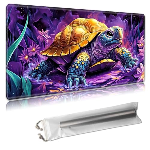 MTG Playmat – TCG-Kartenspielmatte für Magic The Gathering – 61 x 35,6 cm – genähte Kanten, rutschfeste Gummiunterseite, tragbare Schreibtisch-Spielmatte für Brettspiele – mit Aufbewahrungstasche MTG Playmat – TCG-Kartenspielmatte für Magic The Gathering – 61 x 35,6 cm – genähte Kanten, rutschfeste Gummiunterseite, tragbare Schreibtisch-Spielmatte für Brettspiele – mit Aufbewahrungstasche von Decahouy