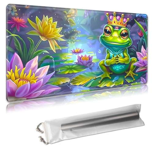 MTG Playmat – TCG-Kartenspielmatte für Magic The Gathering – 61 x 35,6 cm – genähte Kanten, rutschfeste Gummiunterseite, tragbare Schreibtisch-Spielmatte für Brettspiele – mit Aufbewahrungstasche MTG Playmat – TCG-Kartenspielmatte für Magic The Gathering – 61 x 35,6 cm – genähte Kanten, rutschfeste Gummiunterseite, tragbare Schreibtisch-Spielmatte für Brettspiele – mit Aufbewahrungstasche von Decahouy