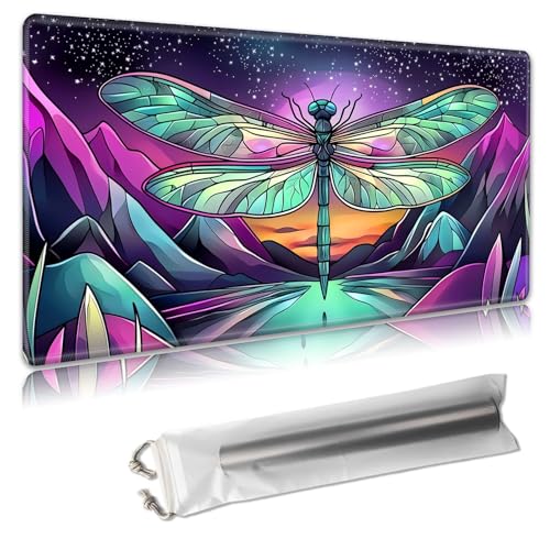 MTG Playmat – TCG-Kartenspielmatte für Magic The Gathering – 61 x 35,6 cm – genähte Kanten, rutschfeste Gummiunterseite, tragbare Schreibtisch-Spielmatte für Brettspiele – mit Aufbewahrungstasche MTG Playmat – TCG-Kartenspielmatte für Magic The Gathering – 61 x 35,6 cm – genähte Kanten, rutschfeste Gummiunterseite, tragbare Schreibtisch-Spielmatte für Brettspiele – mit Aufbewahrungstasche von Decahouy