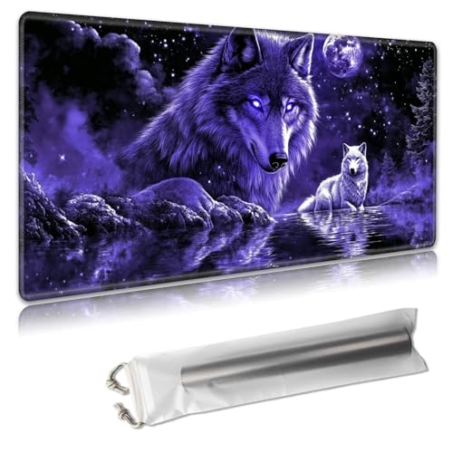MTG Playmat – TCG-Kartenspielmatte für Magic The Gathering – 61 x 35,6 cm – genähte Kanten, rutschfeste Gummiunterseite, tragbare Schreibtisch-Spielmatte für Brettspiele – mit Aufbewahrungstasche von Decahouy