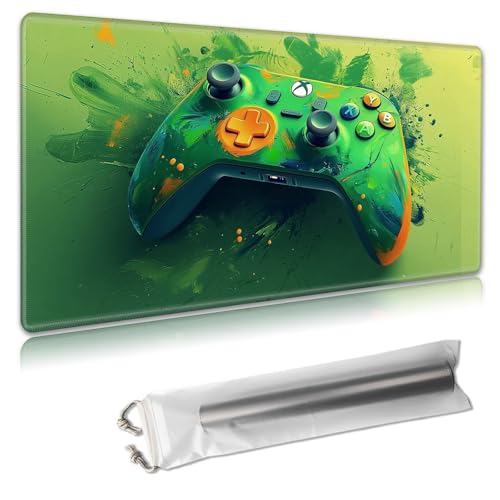 MTG Spielmatte, TCG-Kartenspielmatte für Magic The Gathering, genähte Kanten, rutschfeste Gummiunterseite, tragbare Schreibtisch-Spielmatte für Brettspiele, mit Aufbewahrungstasche, bunte Libelle und von Decahouy