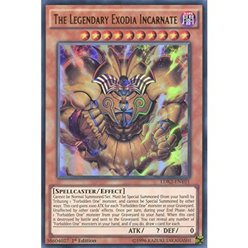 YuGiOh : LDK2-ENY01 Limited Ed The Legendary Exodia Incarnate Ultra Rare Card - ( Yu-Gi-Oh! Single Card ) by Deckboosters von KONAMI