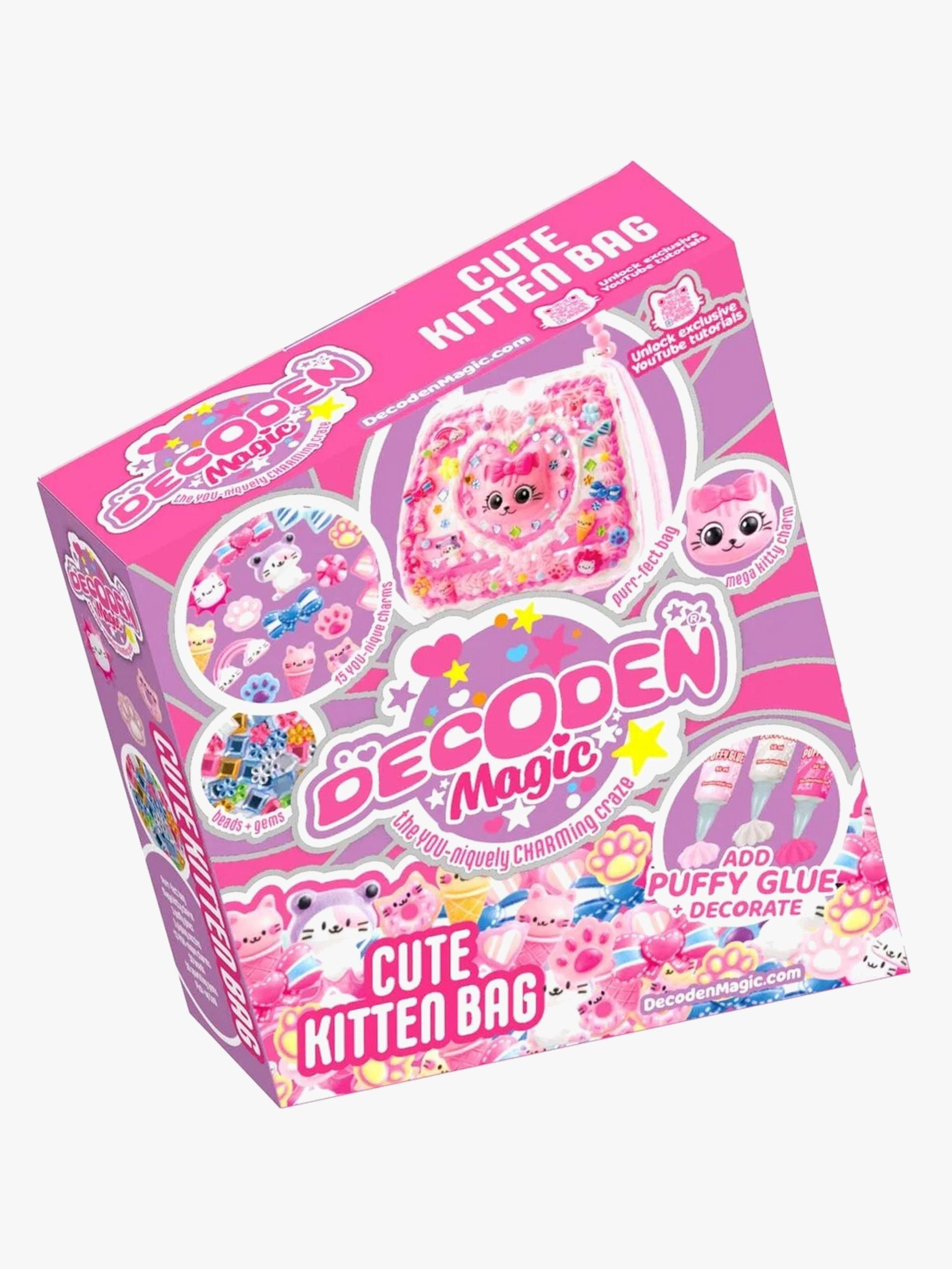 Decoden Magic Bastelset Tasche Deluxe Cute Kitten Decoden Magic Bastelset Tasche Deluxe Cute Kitten von Decoden Magic