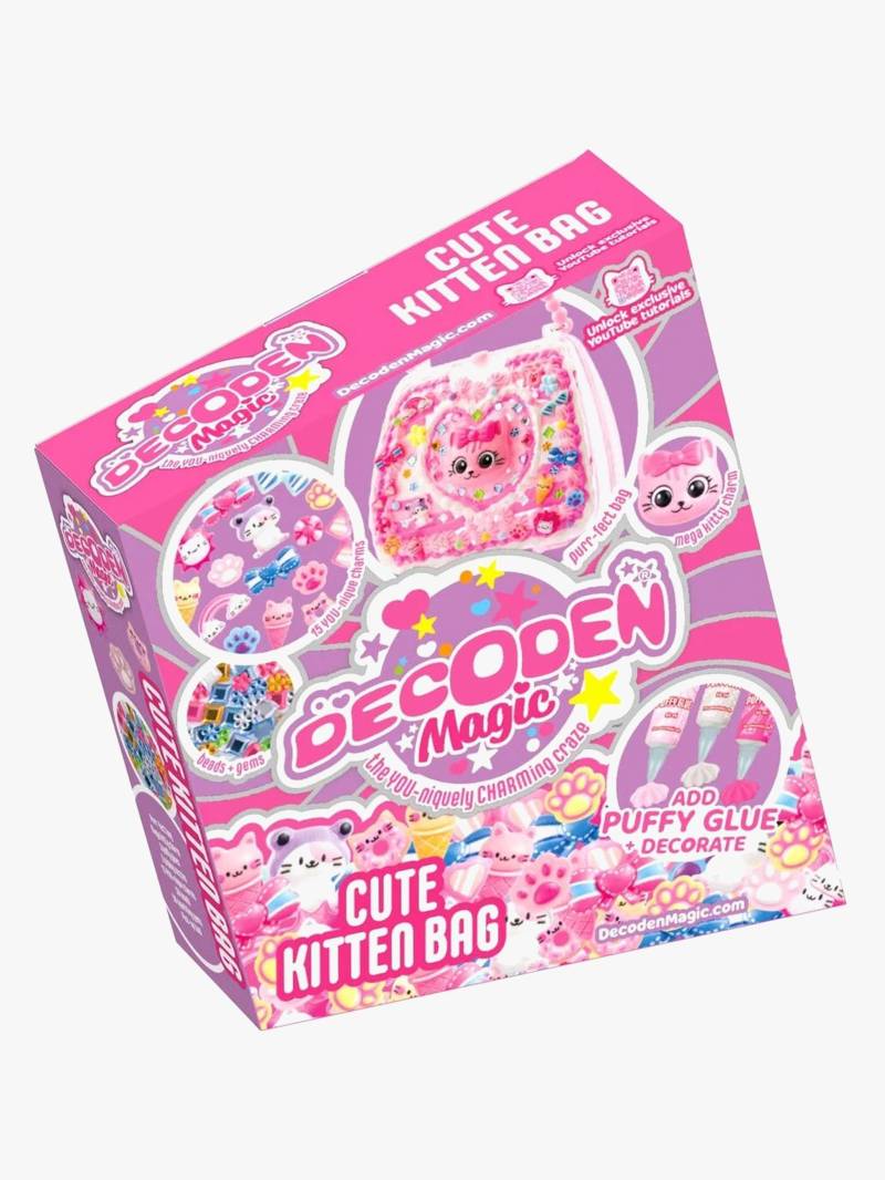 Decoden Magic Bastelset Tasche Deluxe Cute Kitten Decoden Magic Bastelset Tasche Deluxe Cute Kitten von Decoden Magic