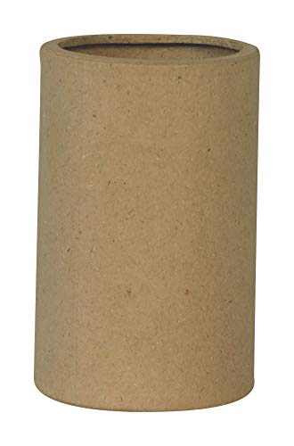 Decopatch AC849C Un support en papier brun mâché 7x7x10 cm, Pot à crayons cylindrique Unterstützt, Zylinderförmiger Stifteköcher Decopatch AC849C Un support en papier brun mâché 7x7x10 cm, Pot à crayons cylindrique Unterstützt, Zylinderförmiger Stifteköcher von Decopatch