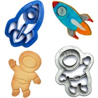 Ausstechformen "Weltall" im 2er Set, aus Kunststoff Ausstechformen "Weltall" im 2er Set, aus Kunststoff von Decora
