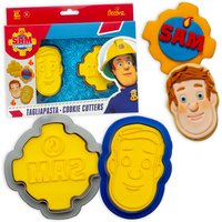Feuerwehrmann Sam Ausstecher + Keksstempel im 2er Set Feuerwehrmann Sam Ausstecher + Keksstempel im 2er Set von Decora