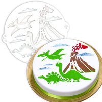 Tortenschablone "Dinosaurier", Ø 25cm Tortenschablone "Dinosaurier", Ø 25cm von Decora