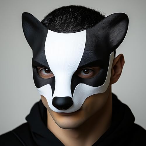 Decords Dachs Tier Cosplay 3D gedruckt Woodland Creature Halloween Kostüm | Festival Maskerade Party Fantasy Wildlife Zubehör Decords Dachs Tier Cosplay 3D gedruckt Woodland Creature Halloween Kostüm | Festival Maskerade Party Fantasy Wildlife Zubehör von Decords
