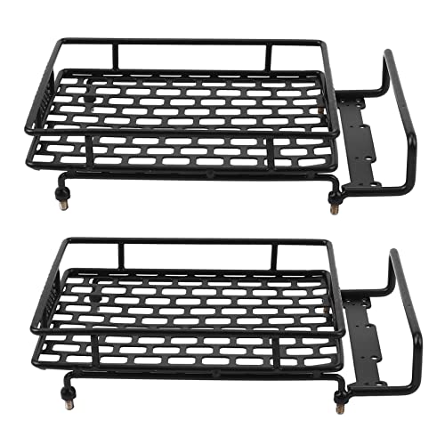 Decqerbe 2X Dach Gepäck TräGer LED Licht Leiste für CC01 Axial SCX10 Gepäck TräGer Aus Aluminium Legierung Auto Dach TräGer Decqerbe 2X Dach Gepäck TräGer LED Licht Leiste für CC01 Axial SCX10 Gepäck TräGer Aus Aluminium Legierung Auto Dach TräGer von Decqerbe