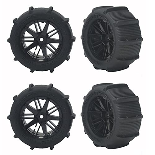 Decqerbe 4 Stücke 80 mm Schneesandreifen Reifenrad für 144001 124019 12428 104001 16889 SG1601 RC Car Upgrade Teile Decqerbe 4 Stücke 80 mm Schneesandreifen Reifenrad für 144001 124019 12428 104001 16889 SG1601 RC Car Upgrade Teile von Decqerbe