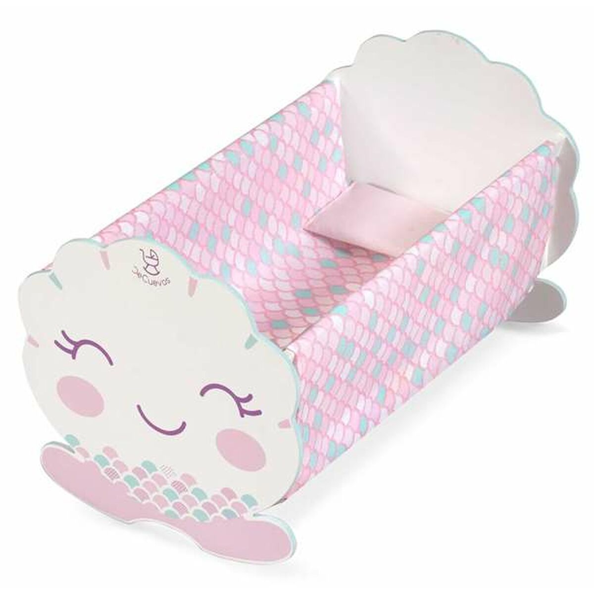 Puppenwiege Decuevas Ocean Fantasy Wippe 49 x 32 x 31 cm von Decuevas