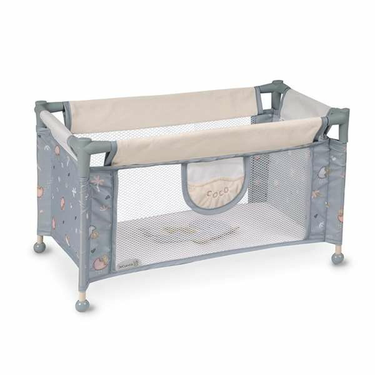 Reisebettchen Decuevas Coco 50 x 29 x 30 cm Blau Reisebettchen Decuevas Coco 50 x 29 x 30 cm Blau von Decuevas