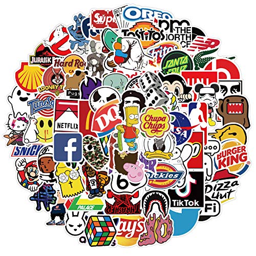 Aufkleber Sticker Set 100 Stück,Wasserdichte Coole Marken Sticker,Vinyl Graffiti Marken Aufkleber für Erwachsene Teenager Kinder Skateboard Laptop Helm Motorrad Auto Fahrrad Computer Aufkleber Pack Aufkleber Sticker Set 100 Stück,Wasserdichte Coole Marken Sticker,Vinyl Graffiti Marken Aufkleber für Erwachsene Teenager Kinder Skateboard Laptop Helm Motorrad Auto Fahrrad Computer Aufkleber Pack von Deen