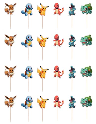 Cupcake Topper Set 24 Stück, Tortendeko Kuchendeko Tortenaufleger Muffin Deko,Geburtstagsdeko Torte Muffin Deko für Kinder Geburtstag Party Desserts Muffin Kuchendeko Mädchen Junge Cupcake Topper Set 24 Stück, Tortendeko Kuchendeko Tortenaufleger Muffin Deko,Geburtstagsdeko Torte Muffin Deko für Kinder Geburtstag Party Desserts Muffin Kuchendeko Mädchen Junge von Deen