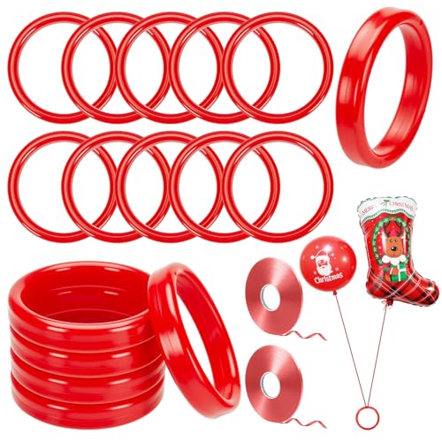 Ballongewichte, Gewichte und Bandanhänger zur Ballonfixierung für verschiedene Festivals, Partys, Hochzeiten, Partys, Luftballons, Geburtstag, Rot, 20 Stück Ballongewichte, Gewichte und Bandanhänger zur Ballonfixierung für verschiedene Festivals, Partys, Hochzeiten, Partys, Luftballons, Geburtstag, Rot, 20 Stück von Defresit
