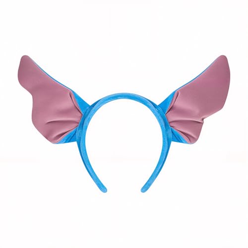 Dehott Stitch Haarreif mit Ohren Weiches Stirnband für Kinder & Erwachsene Lustige Stitch Sachen & Geburtstagsdeko von Dehott