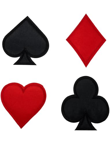 Aufnäher Spielkartenfarben von Deiters