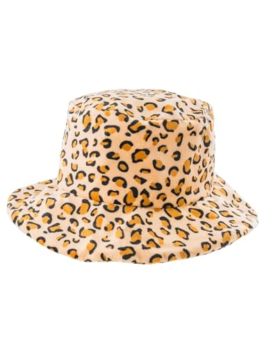 Deiters Fischerhut Filz Leopard beige/schwarz 59 von Deiters