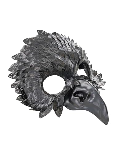 Deiters Halbmaske Rabe lange Nase schwarz Deiters Halbmaske Rabe lange Nase schwarz von Deiters