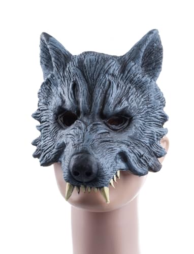 Deiters Halbmaske Wolf grau von Deiters