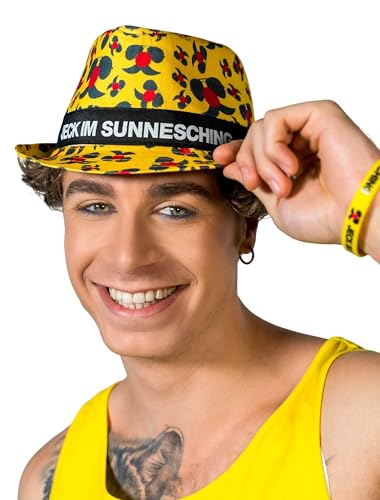 Deiters JIS Hut Logo Jeck im Sunnesching schwarz/gelb Deiters JIS Hut Logo Jeck im Sunnesching schwarz/gelb von Deiters