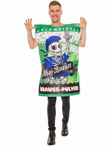 Deiters Kostüm Ahoj-Brause Halloween grün one size von Deiters
