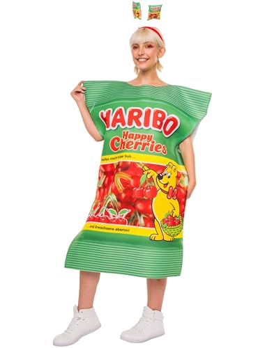 Deiters Kostüm HARIBO Happy Cherries Erwachsene bunt one size Deiters Kostüm HARIBO Happy Cherries Erwachsene bunt one size von Deiters