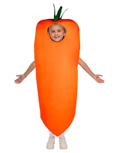 Deiters Kostüm Möhre Kinder orange one size von Deiters