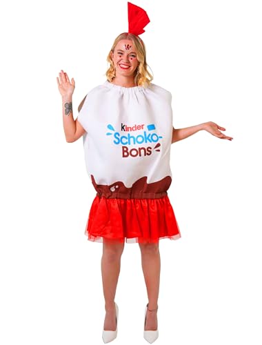 Deiters Kostüm kinder Schoko-Bons Erwachsene rot/weiß one size Deiters Kostüm kinder Schoko-Bons Erwachsene rot/weiß one size von Deiters