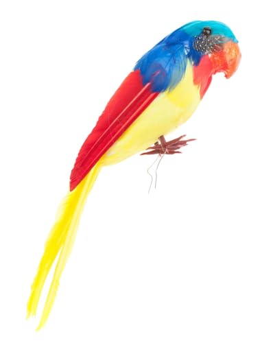 Deiters Papagei 31x12cm Kostümzubehör für Karneval, Fasching und Halloween von Deiters