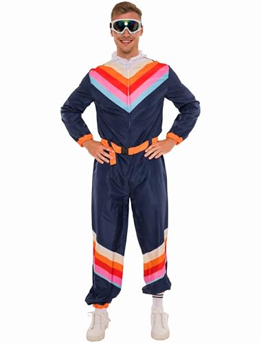 Deiters Skioverall mit Kapuze Herren dunkelblau M/L von Deiters