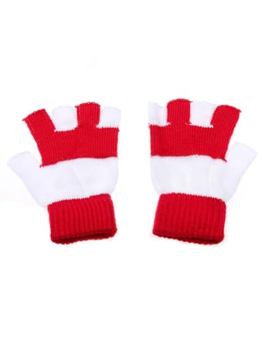 Deiters Strickhandschuhe fingerlos rot/weiß Deiters Strickhandschuhe fingerlos rot/weiß von Deiters