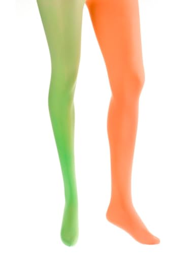 Deiters Strumpfhose 60den orange/grün S/M von Deiters