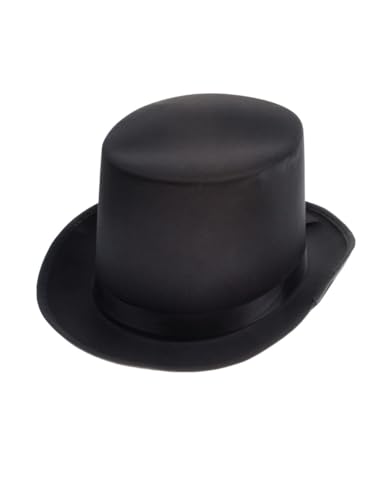 Deiters Zylinder Satin Unifarben Herren schwarz 61 von Deiters