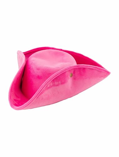 Dreispitz Samt rosa one size von Deiters