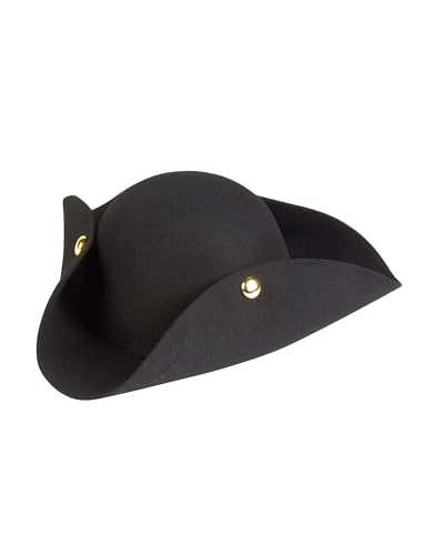 Dreispitz Wollfilz schwarz 57 Dreispitz Wollfilz schwarz 57 von Deiters