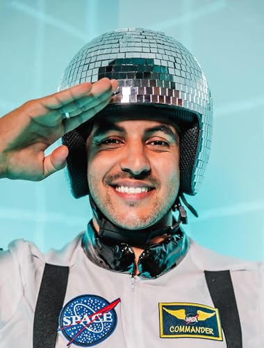 Helm mit Spiegelmosaik Gold one Size Helm mit Spiegelmosaik Gold one Size von Deiters