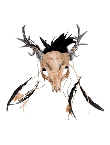 Maske mit Geweih beige von Deiters