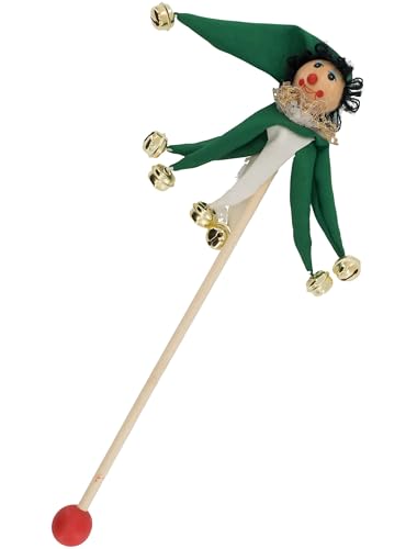 Narrenstab Clown weiß/grün Narrenstab Clown weiß/grün von Deiters