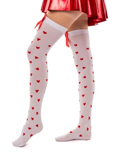 Overknees Herzchen mit roter Schleife Overknees Herzchen mit roter Schleife von Deiters