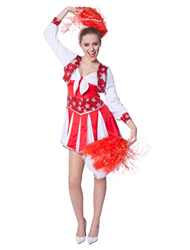 Wilbers Kleid Cheerleader Damen rot/weiß Wilbers Kleid Cheerleader Damen rot/weiß von Deiters
