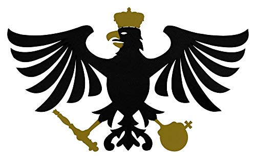 Schützenvogel Fritz aus Holz, Schützenadler für Vogelschiessen mit Luftgewehr, Schützenfest schwarz-Gold Schützenvogel Fritz aus Holz, Schützenadler für Vogelschiessen mit Luftgewehr, Schützenfest schwarz-Gold von Deitert