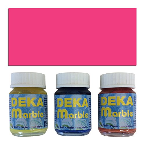 NEU DEKA-Marble, 25 ml Glas, Pink von Deka Textil-Farben GmbH